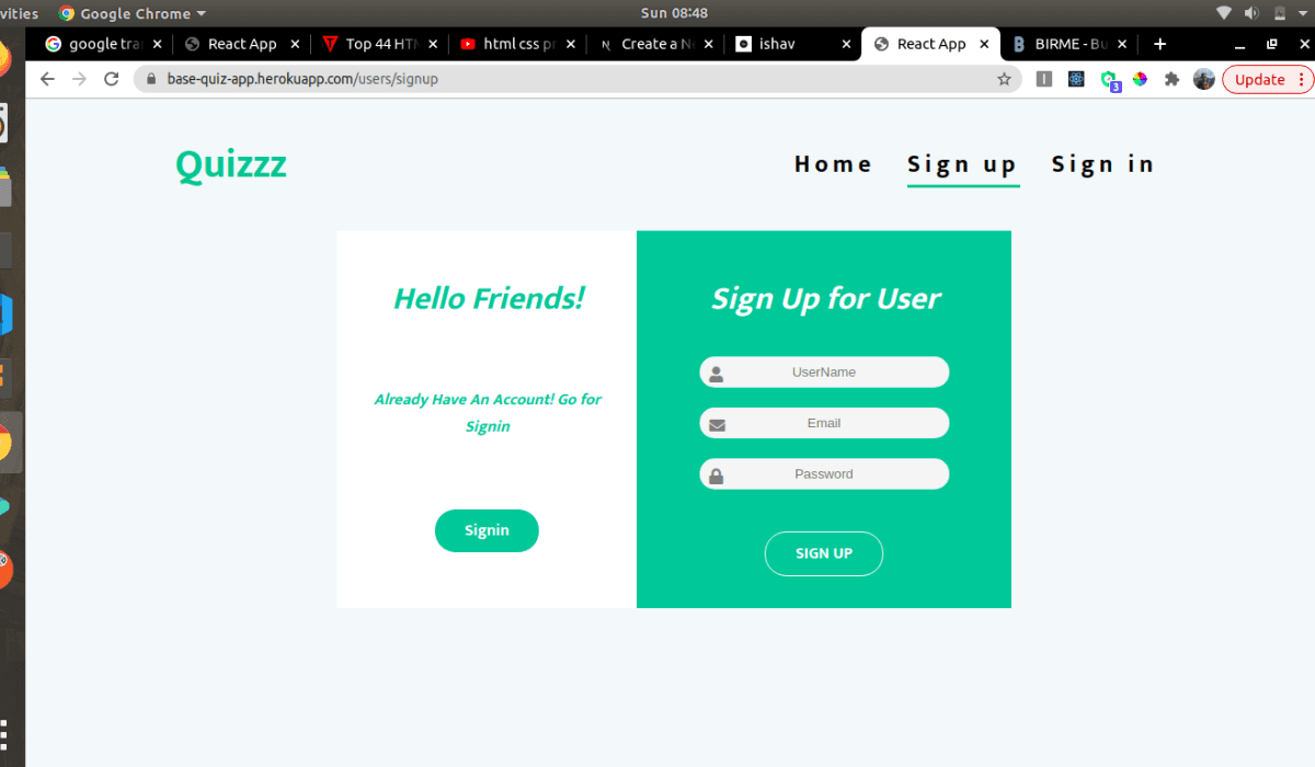 Quiz App